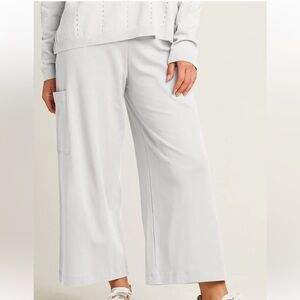 Planet by Lauren G Pima Cotton Crop Gaucho Pants